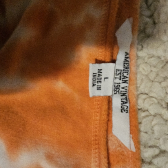 American Vintage 1965 retro tie dye sweatshirt - Picture 3 of 10